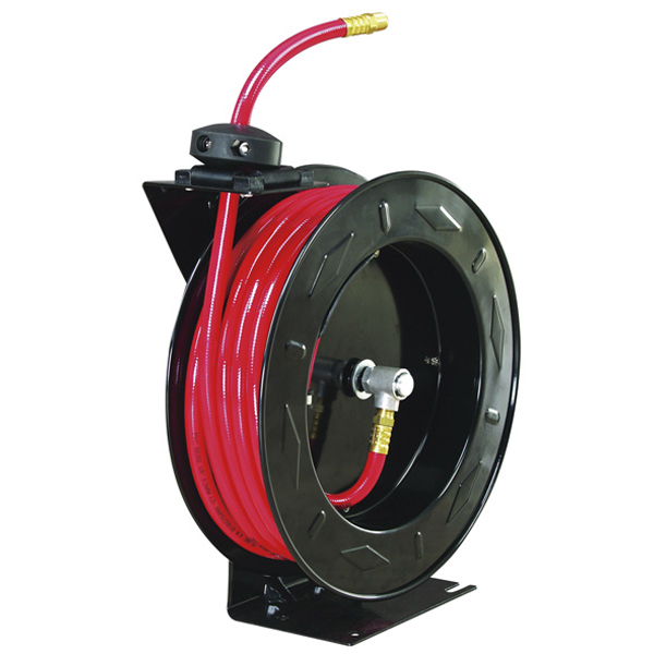 1/2" x 30' Automatic Rewind Air Hose Reel 1/2" x 30' Automatic Rewind Air Hose Reel